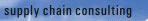 Supply Chain Consulting